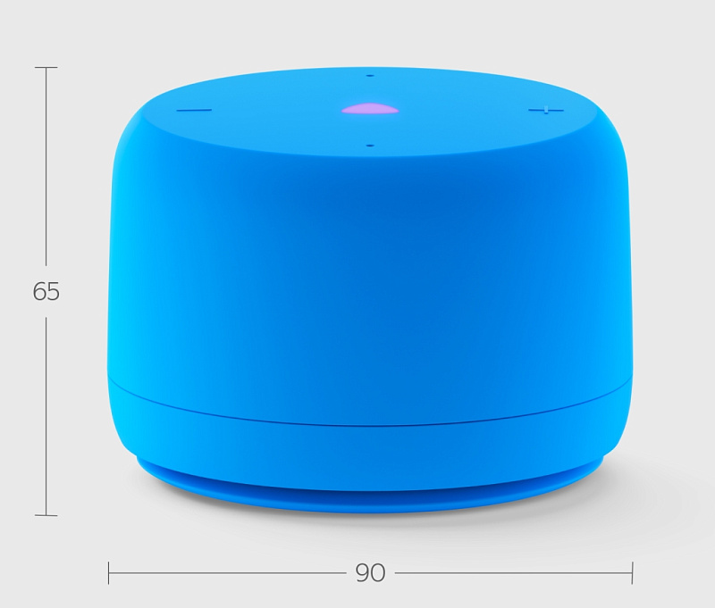 Yandex. Станция Лайт 2 без часов YNDX-00028 (синий) фото 2