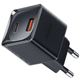 McDodo 33W 1C+1A GaN CH-4151/CH-4153 (черный)