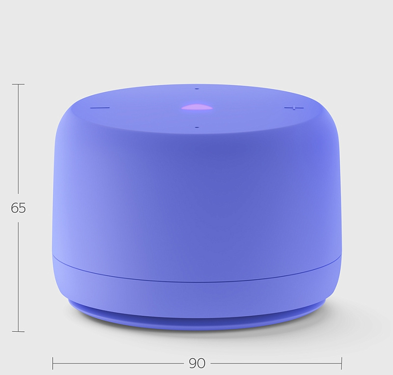 Yandex. Станция Лайт 2 без часов YNDX-00028 (фиолетовый) фото 3