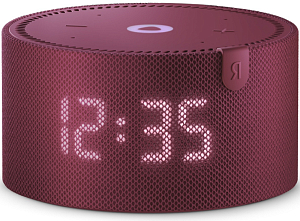 Hовая Yandex. Станция Мини с часами (красный)