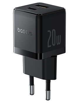 Baseus Palm Fast Charger C+U 20W (черный)
